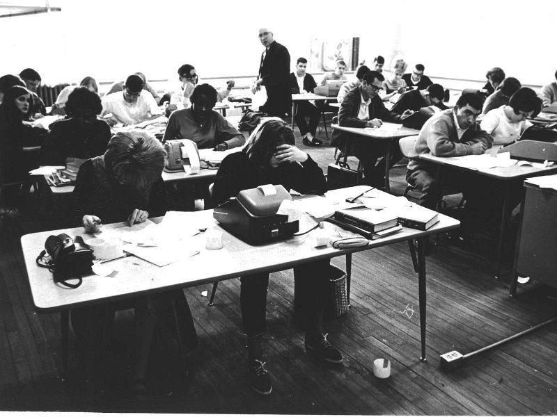 9 classroom2.jpg - Paul Hutchin's classroom at Old Central School.